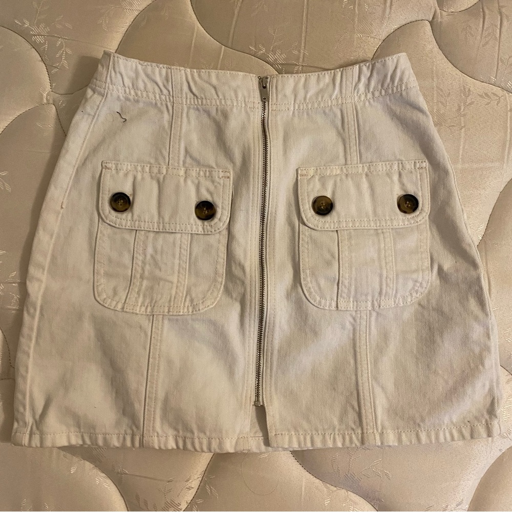 Topshop white skirt, unworn